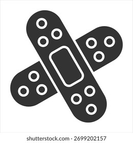 Ilustração do vetor do ícone de glifo da faixa