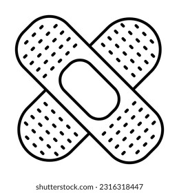 Bandage Icon Design For Personal And Commercial Use.