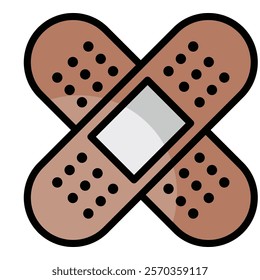 Bandage Icon Element For Design