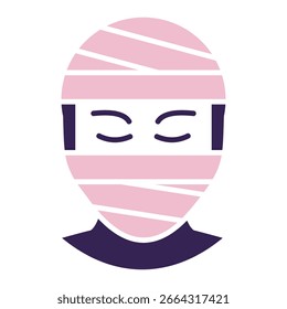 Elemento del icono del vendaje para el diseño