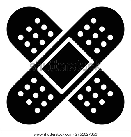 Bandage Icon Element For Design