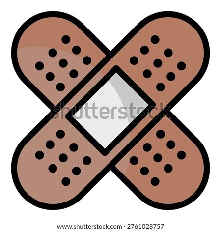 Bandage Icon Element For Design
