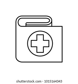 bandage icon illustration isolated vector sign symbol