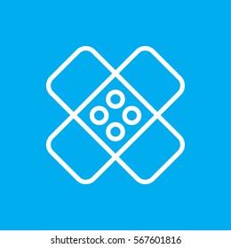 bandage icon illustration isolated vector sign symbol