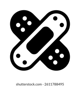 bandage icon. Bandage Plaster Minimalistic Flat Line Outline Stroke Icon Pictogram Symbol