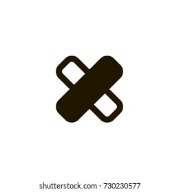 bandage icon. sign design