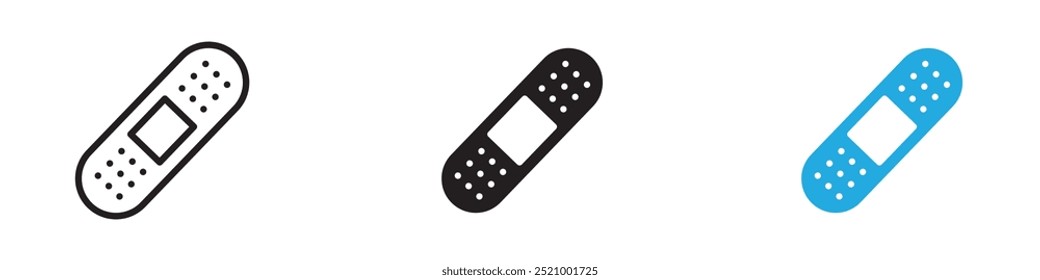 Bandage Icon thin line illustration
