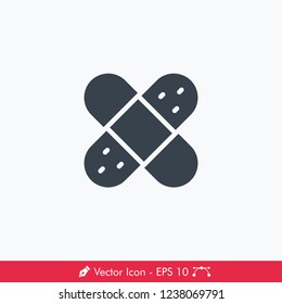 Bandage Icon / Vector