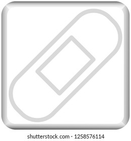 bandage icon vector