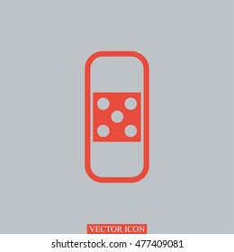 bandage icon, vector best flat icon, EPS