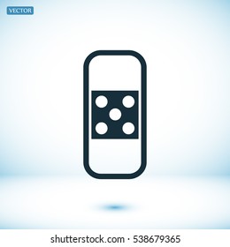 bandage icon, vector best flat icon, EPS