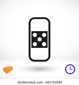 bandage icon, vector best flat icon, EPS