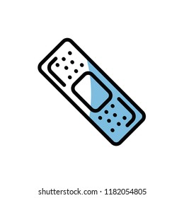 bandage icon vector design. icon vector modern style