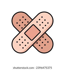 bandage icon vector design template simple and clean
