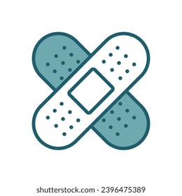 bandage icon vector design template simple and clean
