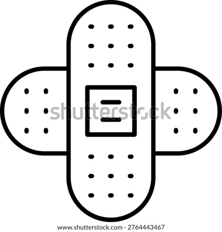 Bandage Icon Vector Element line icon design vector icons
