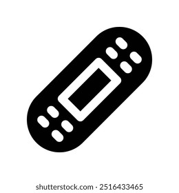 ícone de bandagem. ícone de glifos vetoriais para o seu site, celular, apresentação e design de logotipo.