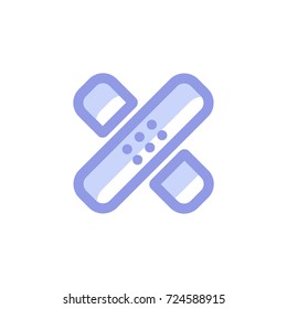 bandage icon vector. bandage modern design