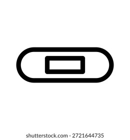 Vektorsymbol für Bandage - Entwurfsgrafik