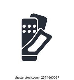 bandage icon. vector.Editable stroke.linear style sign for use web design,logo.Symbol illustration.