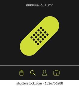 Bandage icon for web and mobile
