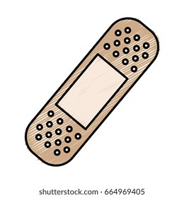 bandage isolated icon