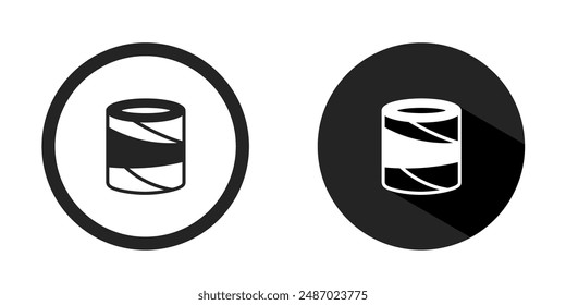 Bandage logo. Bandage icon vector design black color. Stock vector.