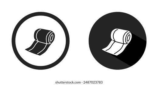 Bandage logo. Bandage icon vector design black color. Stock vector.