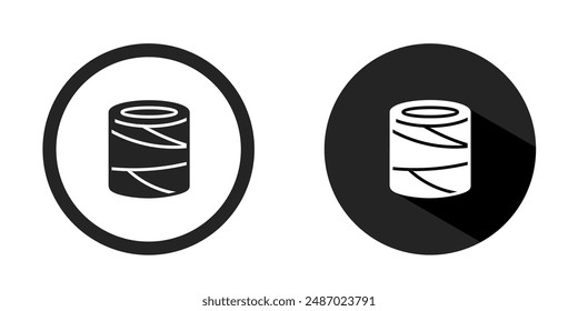 Bandage logo. Bandage icon vector design black color. Stock vector.