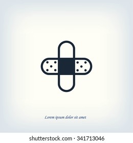 Bandage plaster icon