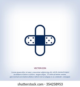 Bandage plaster icon