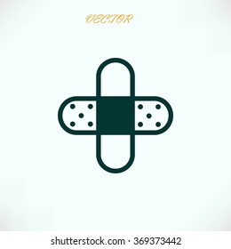 Bandage plaster icon
