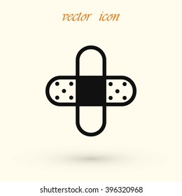 Bandage plaster icon