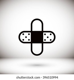Bandage plaster icon
