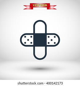 Bandage plaster icon