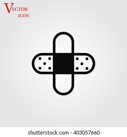 Bandage plaster icon