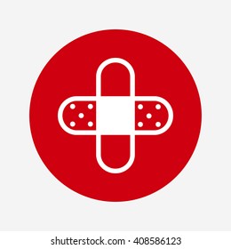 Bandage plaster icon