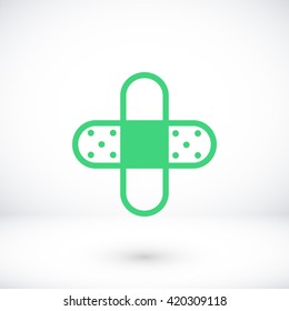 Bandage plaster icon