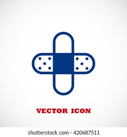 Bandage plaster icon
