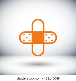 Bandage plaster icon