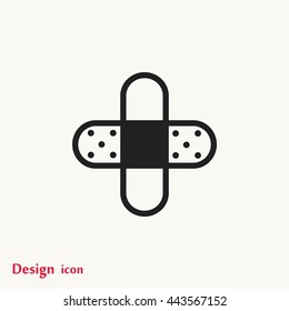Bandage plaster icon
