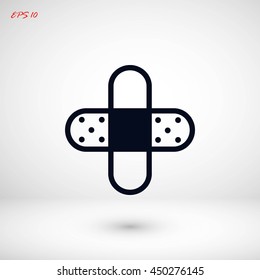 Bandage plaster icon