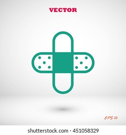 Bandage plaster icon