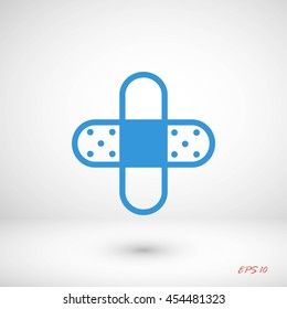 Bandage plaster icon