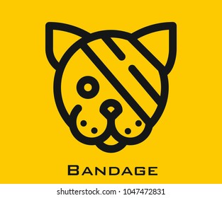 Bandage Vector icon
