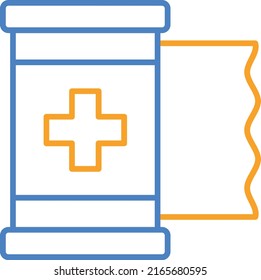 Bandage vector icon. Can be used for printing, mobile and web applications.