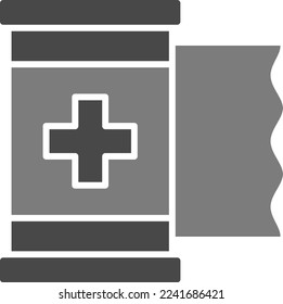 Bandage vector icon. Can be used for printing, mobile and web applications.