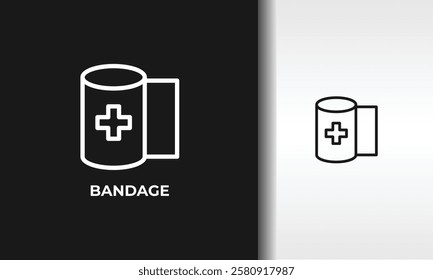 Bandage Vector, Icon Or Logo Sign Isolated Symbol Illustration