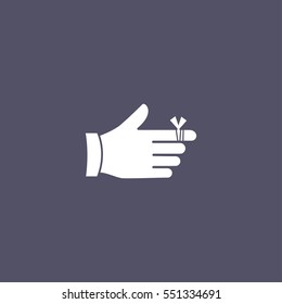 Bandaged finger icon