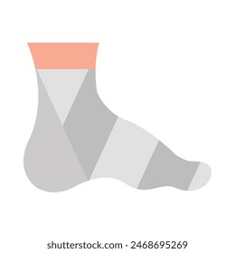 Bandaged Vector Flat Icon Design
